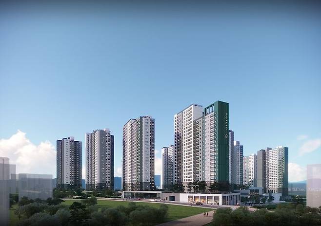 21일 한국부동산원에 따르면 전날 진행한 ‘동탄 포레파크 자연앤 푸르지오’ 국민·민영주택 634세대 모집에 총 4만3547명이 청약해 평균 68.7대 1의 경쟁률을 기록했다.ⓒ대우건설