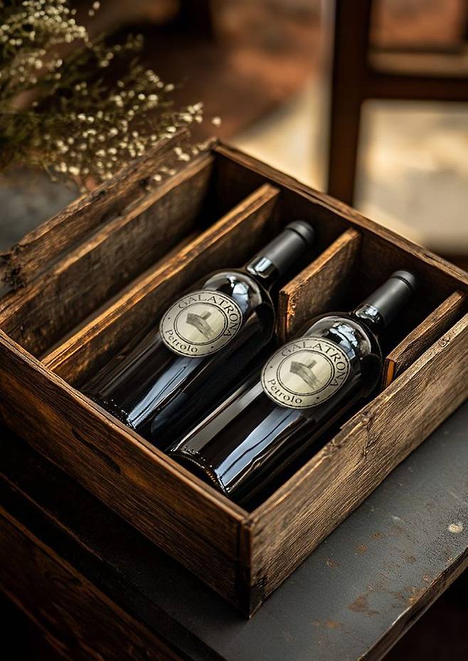 제임스 서클링 100점 와인 '페트롤로 갈라트로나 2022'.ⓒ신세계면세점