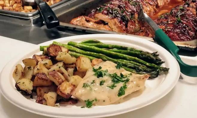 미국 사립학교 급식 수준