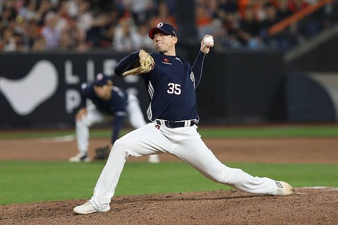 두산 베어스의 고효준. 두산 베어스 제공