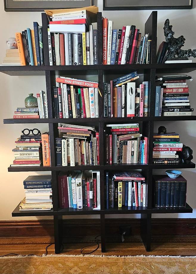 에드워드 리 셰프 미국 자택의 서재. /에드워드 리