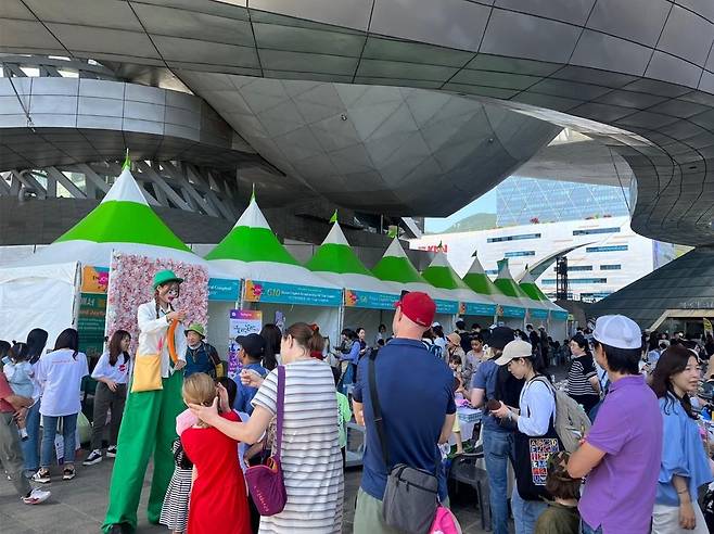 부산 엔조이 잉글리시 존 2024년 행사. 부산시 제공