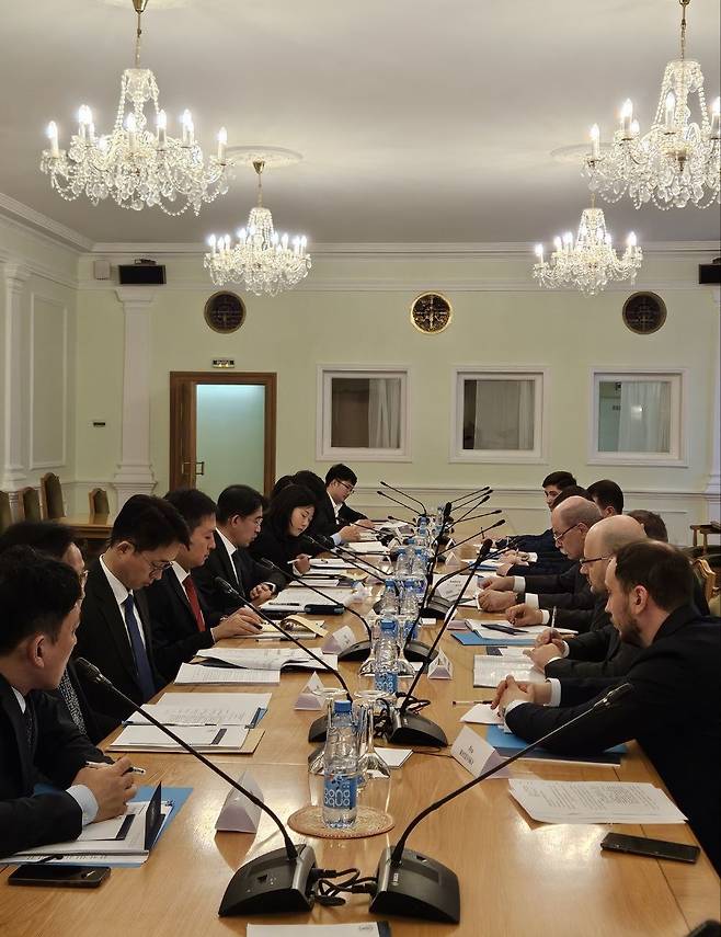 한국과 러시아가 21일 러시아 모스크바에서 제18차 한·러 영사협의회를 개최하고 있다. 외교부 제공