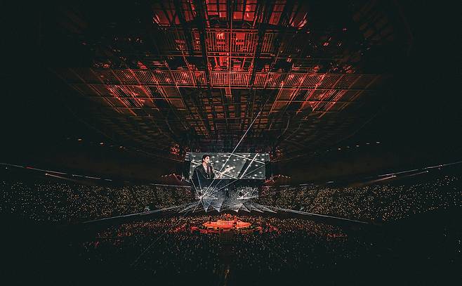Korean rock band DAY6's ″Forever Young″ tour finale concert held on May 9 to 11 and May 16 to 18 at the KSPO Dome in southern Seoul [JYP ENTERTAINMENT]