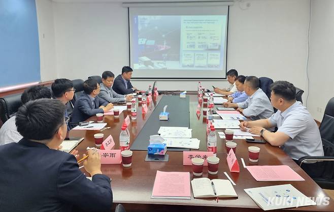 광양만권경제자유구역청, 중국 베이징에서 투자유치 활동(광양경자청 제공)