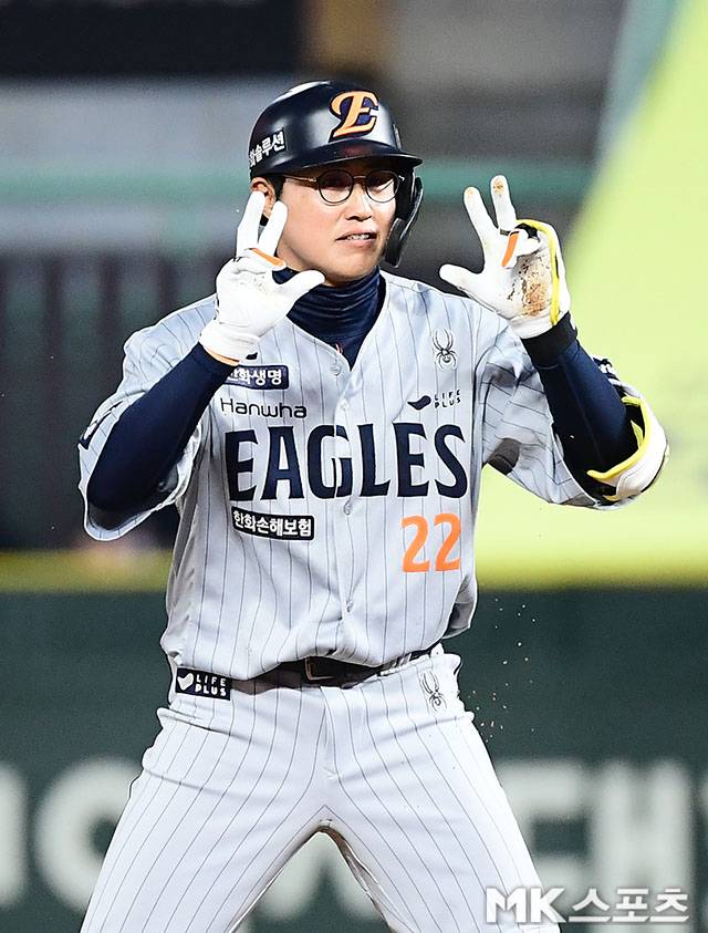 채은성의 활약은 앞으로도 이어질 수 있을까. 사진=김영구 기자