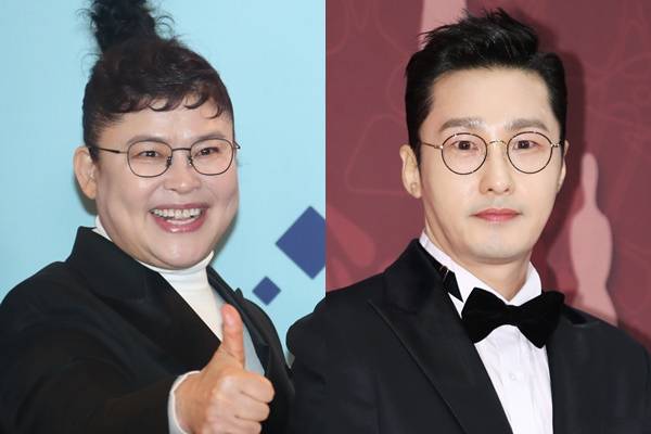 코미디언 이영자(왼쪽)와 황동주 커플의 근황이 전해졌다. /사진=뉴스1