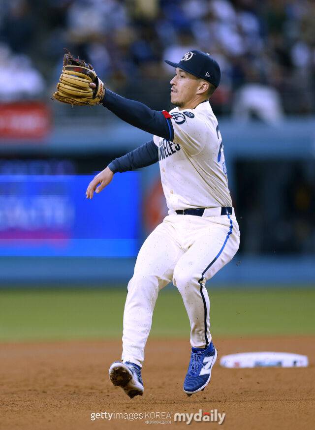 LA 다저스 토미 에드먼./게티이미지코리아