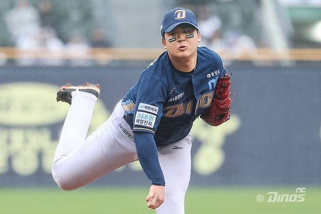 [서울=뉴시스] 프로야구 NC 다이노스의 신민혁. (사진 = NC 다이노스 제공) *재판매 및 DB 금지