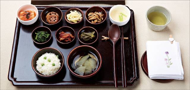 서울 은평구 진관사의 사찰음식. 한국불교문화사업단