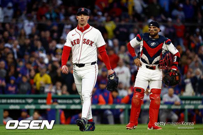 [사진] 보스턴 워커 뷸러가 볼 판정에 항의하다 퇴장을 당했다. ⓒGettyimages(무단전재 및 재배포 금지)