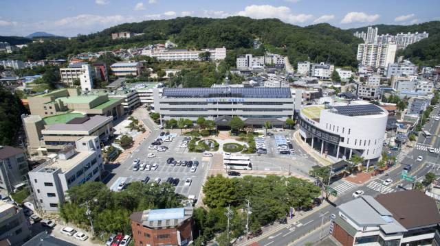 ▲안동시청 전경. ⓒ 안동시