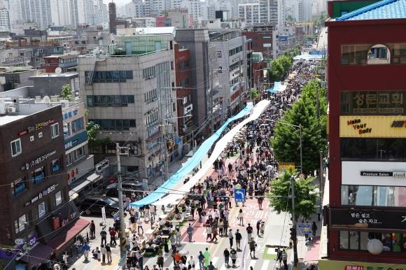 지난해 열린 서울 노원구 공릉동 경춘선 공릉숲길 커피축제. 노원구 제공