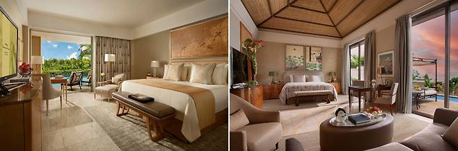 물리아 발리 리조트 라군 억세스룸과 풀빌라. 사진제공|팜투어