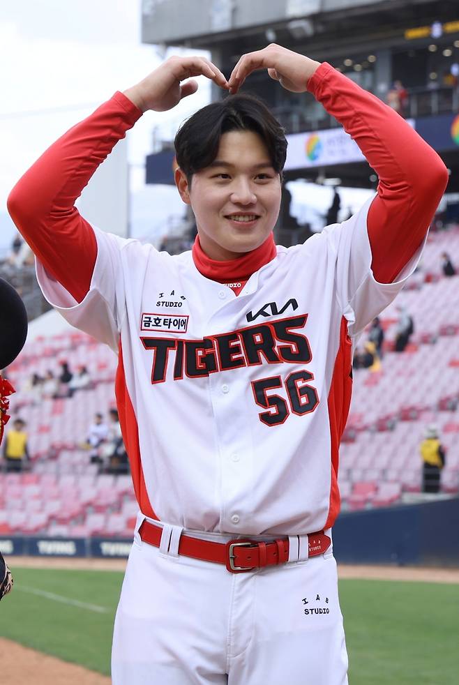KIA 타이거즈 오선우. /사진=KIA 타이거즈 제공