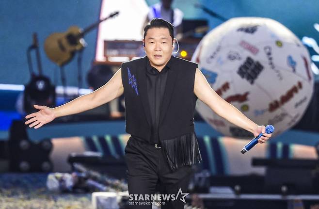 [인천=뉴시스] 정병혁 기자 = 가수 싸이 /사진=정병혁