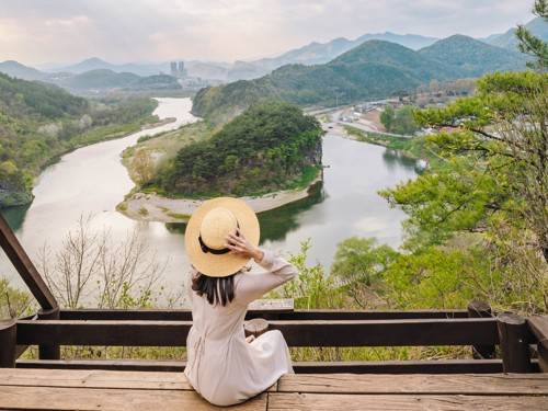 영월 한반도 지형 [영월군 제공.재판매 및 DB 금지]