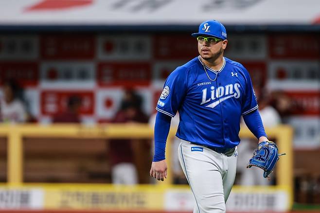 시즌 4승을 따낸 삼성 선발 후라도 [삼성 라이온즈 제공. 재판매 및 DB 금지]