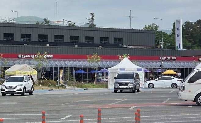▲ 지난해 2월 포천-화도 고속도로 개통과 함께 운영을 시작한 수동휴게소