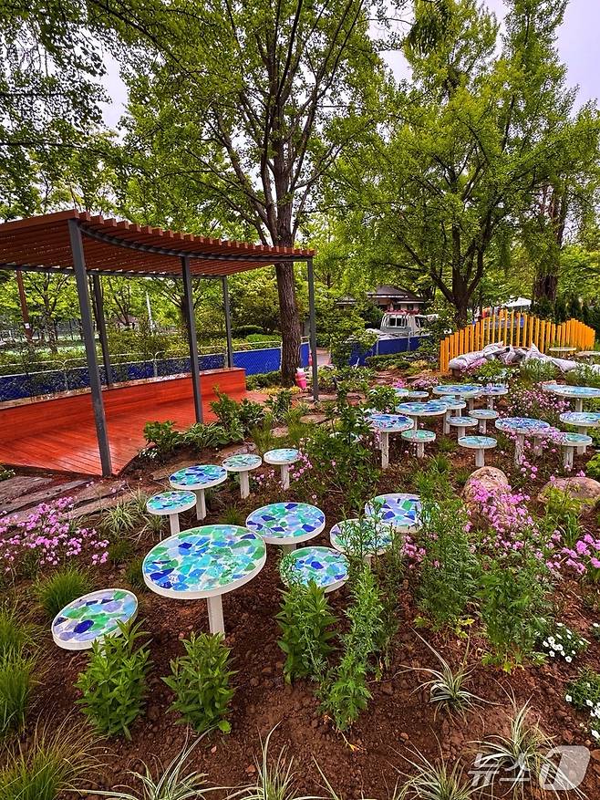 2025 서울국제정원박람회에 참가한 춘천시 동행정원 모습.(춘천시 제공, 재판매 및 DB금지)