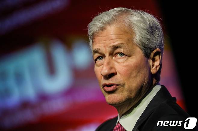 제이미 다이먼 JP모간체이스 최고경영자 <자료사진> ⓒ 로이터=뉴스1