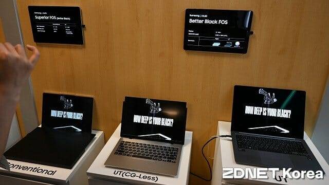 UT 원은 화면 보호용 커버 글래스를 포함하거나 제외하는 등 용도에 맞게 설계 가능하다. (사진=지디넷코리아)