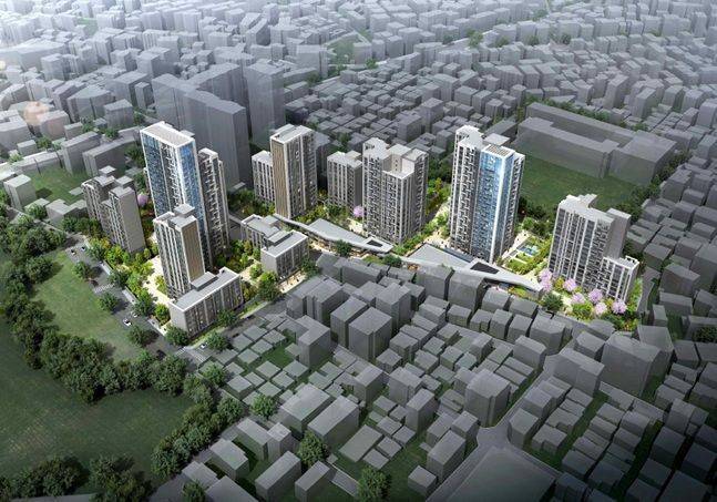 서울 강북구 미아11구역 주택재개발사업 조감도. ⓒ 서울시