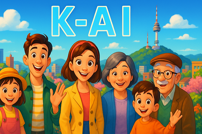 IT 핫픽 - 소버린 AI (AI로 이미지 생성)