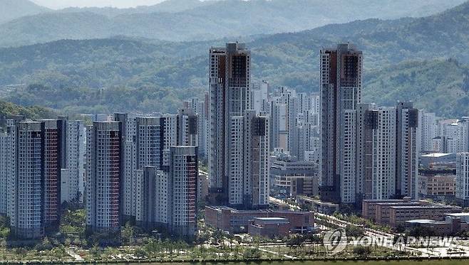 세종시 아파트 모습. 연합뉴스