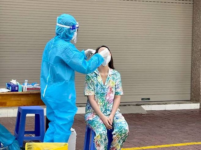 베트남에는 최근 코로나19 환진자 수가 증가하고 있다. 다낭시 제공