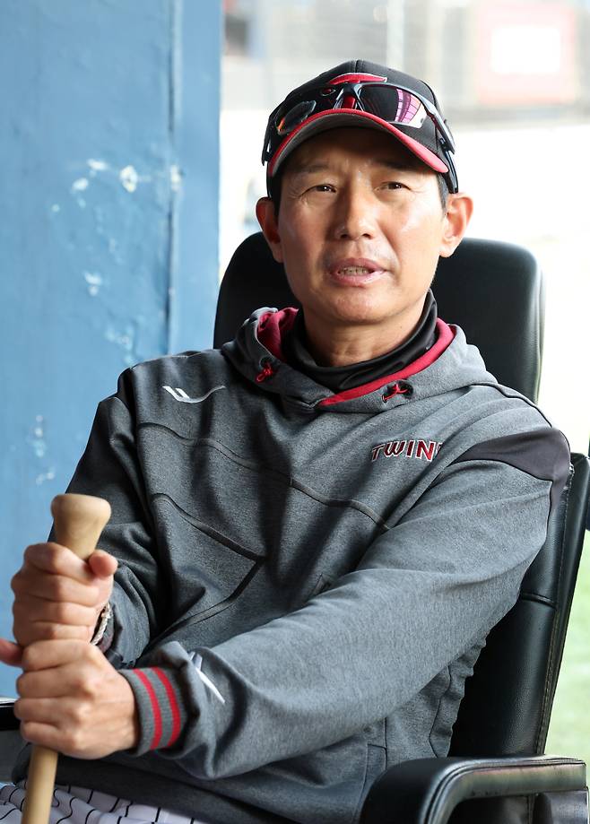 염경엽 LG 감독. 잠실=정시종 기자 capa@edaily.co.kr&nbsp;