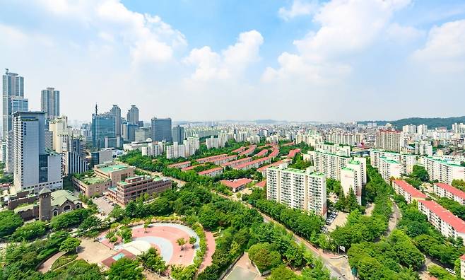 서울 양천구 목동신시가지 전경. 사진=양천구