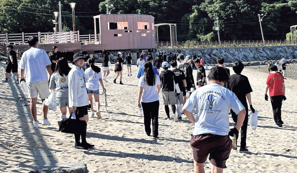 갯벌 체험학습. 일죽중 제공