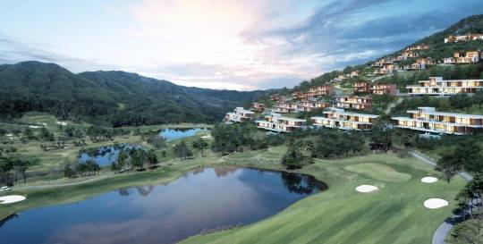 웰리힐리 골프장 숙박시설 히든힐스 전경. /엑스골프