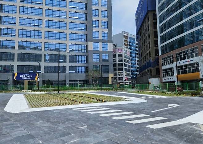 고양시 향동 공영주차장. /사진제공=경기도