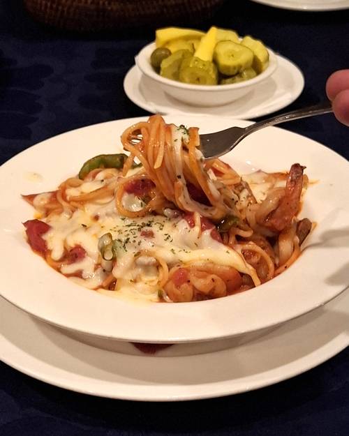 노포 이탈리아 식당 ‘라칸티나’의 파스타.