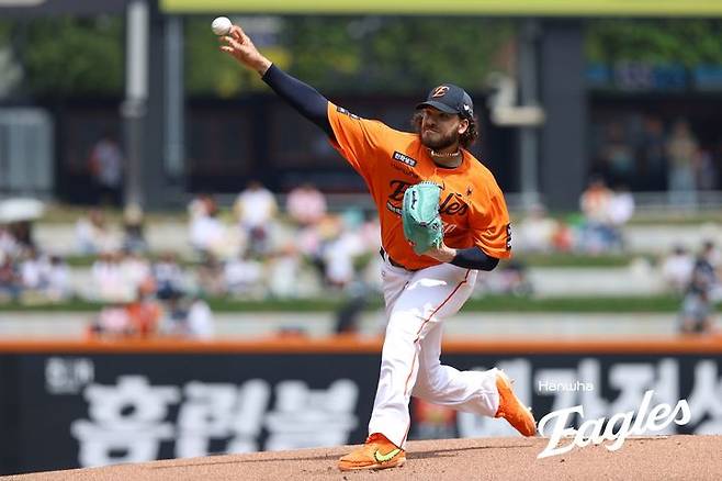 [서울=뉴시스] 프로야구 한화 이글스의 코디 폰세. (사진 = 한화 이글스 제공) *재판매 및 DB 금지