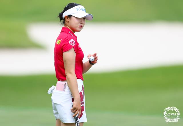 올해 8개 대회에서 7차례 톱10에 오른 고지우. 사진 제공=KLPGA