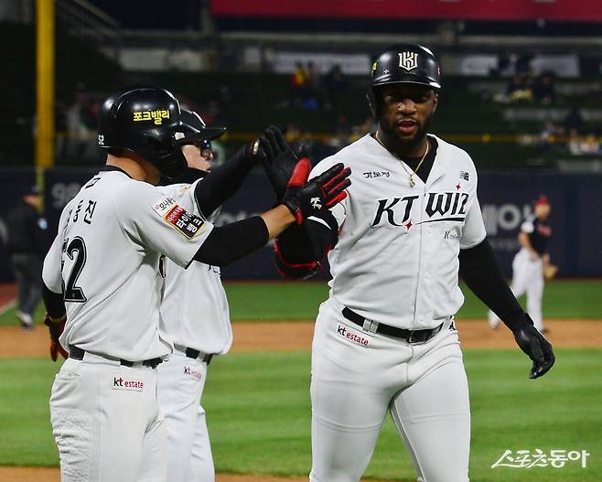 KT 멜 로하스 주니어(오른쪽). 스포츠동아DB