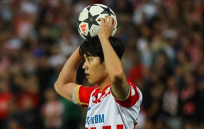 ▲ 설영우 ⓒ 츠르베나 즈베즈다