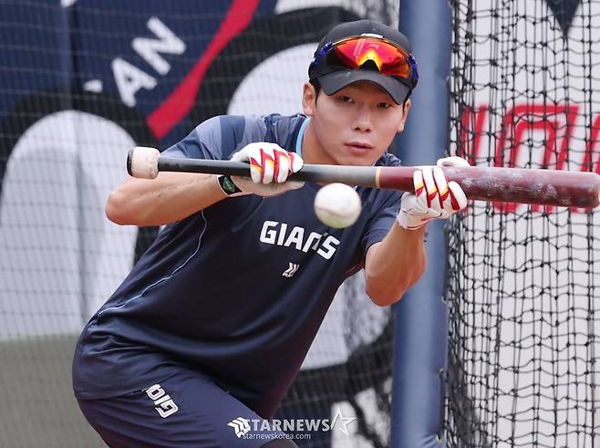 [포토] 장두성 '고급야구 담금질'