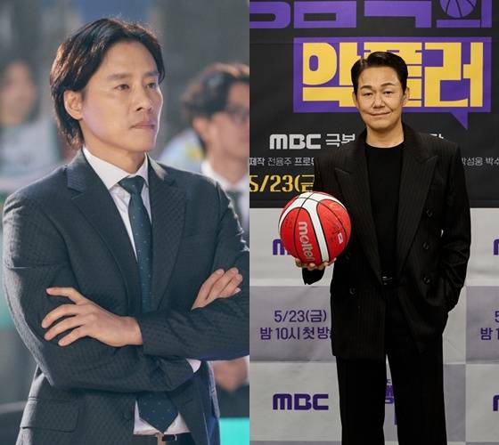 왼쪽부터 우지원, 박성웅