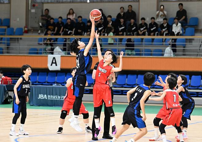 2024년 제53회 전국소년체육대회 농구 종목의 모습. /사진=대한체육회 제공