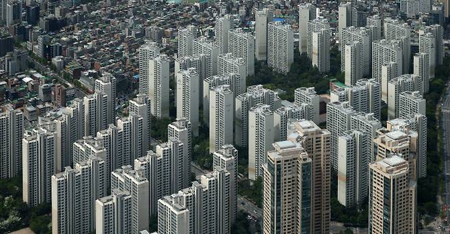 서울 강남권 아파트 단지의 모습. (사진=뉴시스)