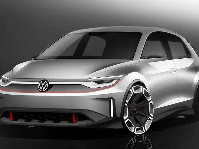폭스바겐 ID GTI 콘셉트 스케치