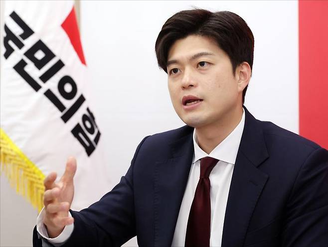 김용태 국민의힘 비상대책위원장이 22일 오후 국회에서 데일리안과 인터뷰를 하고 있다. ⓒ데일리안 홍금표 기자