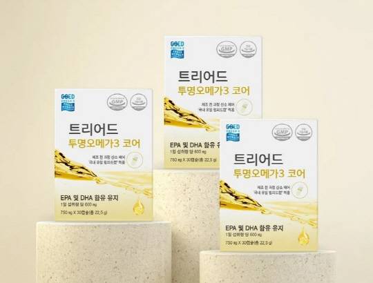 셀로닉스 '트리어드 투명 오메가3 코어'(사진 제공= 셀로닉스)