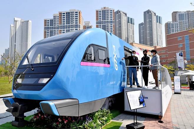 GTX-A 실물 모형. 한경DB