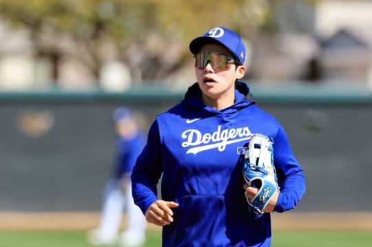 메이저리그 첫 시즌 준비하는 다저스 김혜성. 사진[연합뉴스]
