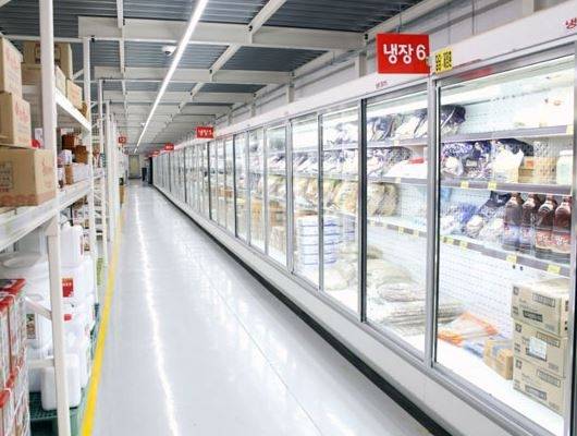 식자재대통령 냉장 창고. <부자비즈>